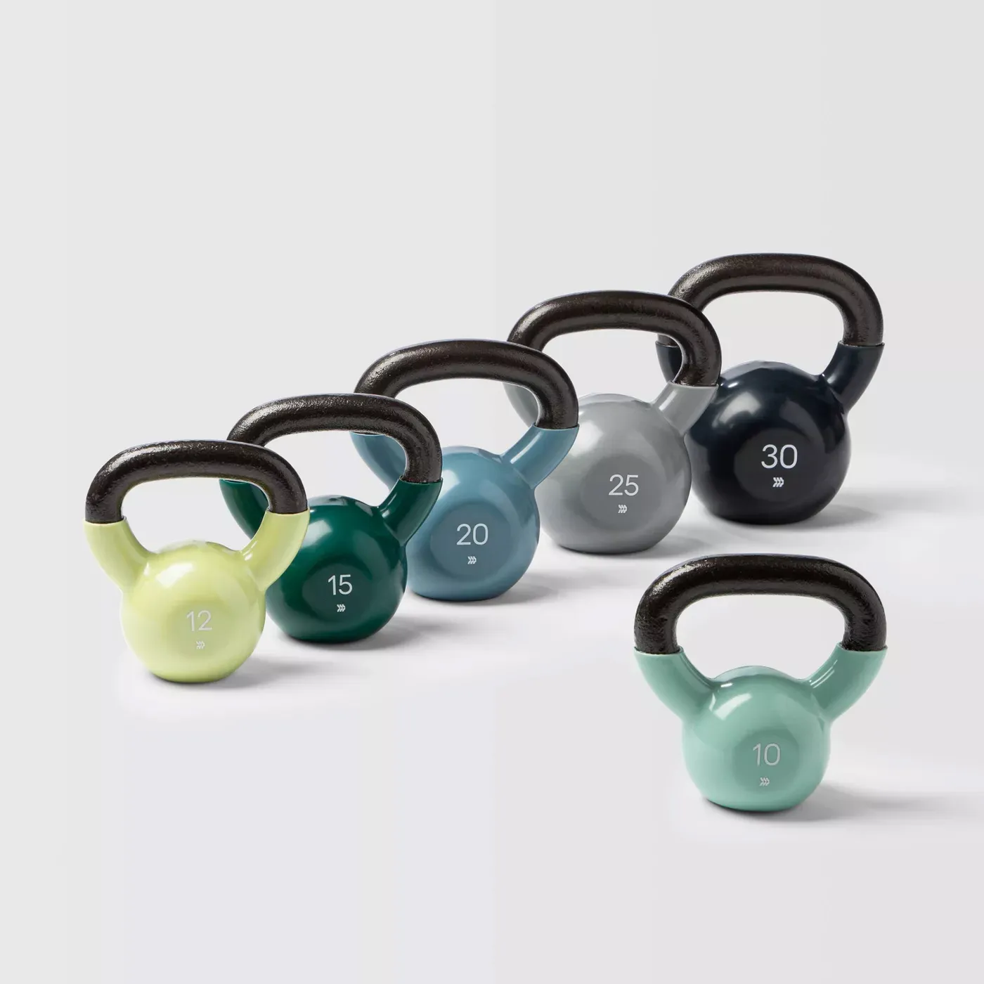 Kettlebell 25lb Gray - All In Motion – Bild 3