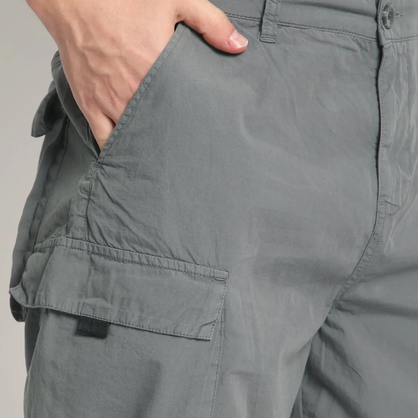 Men Regular Fit Cargo Shorts – Bild 3