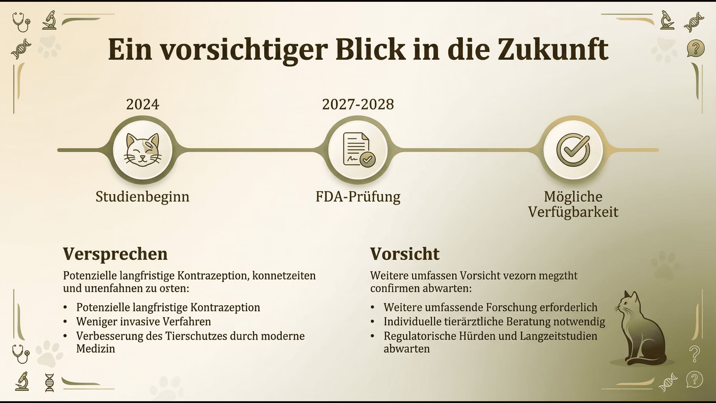 'Ein vorsichtiger Blick in die Zukunft'