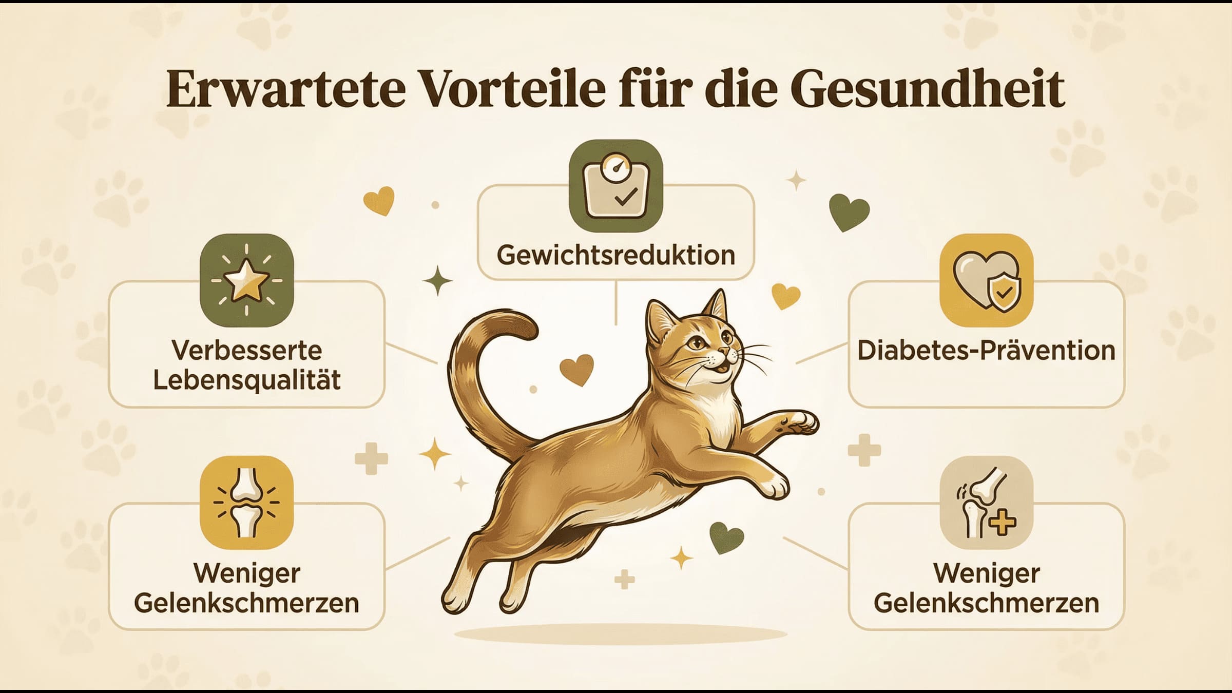 Erwartete Vorteile für die Gesundheit