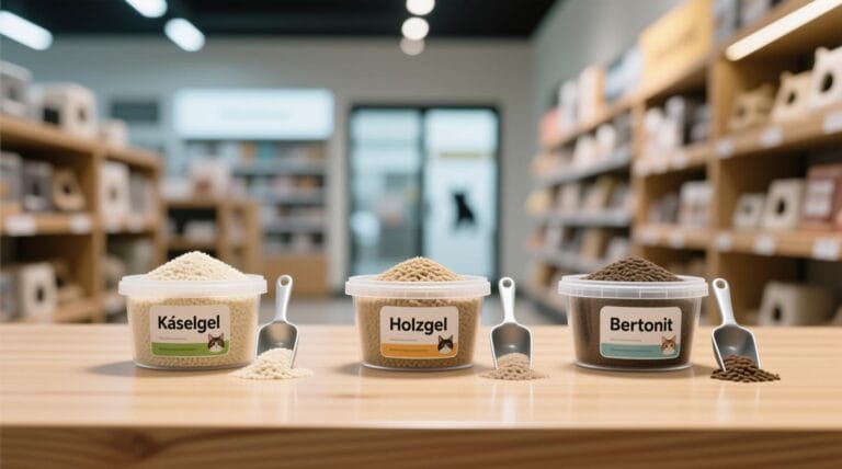 Kieselgel, Holzgel oder Bentonit