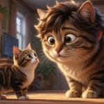 Katzen sehen Menschen als riesige Katzen